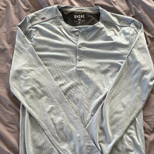 Rhone Henley - Light Blue
